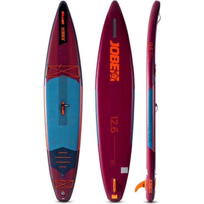 2024 Jobe Aero Neva SUP Board Paquete De 12,6 486423021-PCS - Morado / Orange